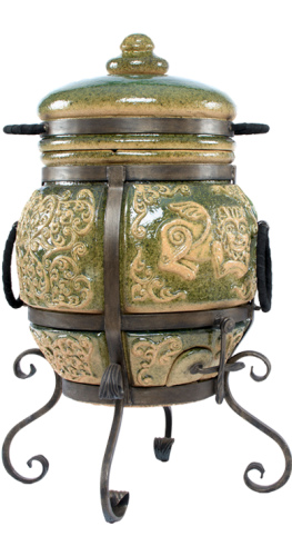 детальное фото тандыр экотандыры арслан, малахит в интернет-магазине Дачный Эксперт